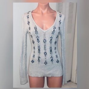 Boston Proper grey sweater